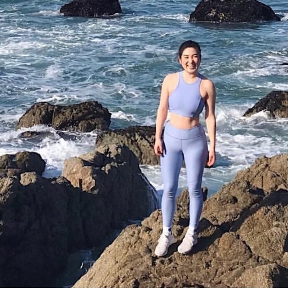 Outdoor Voices Leggings Blue in Small